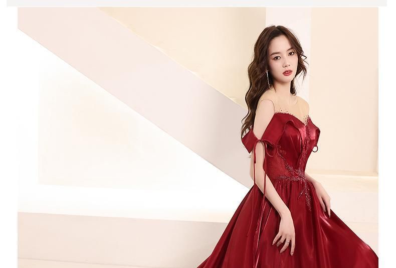 Neck Evening Beaded Round Tie-Up Mesh Panel A-Line Sleeveless Cutout Gown