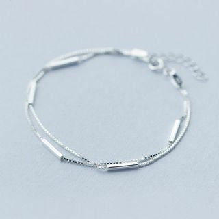 Segment Bar 925 Bracelet Silver Sterling