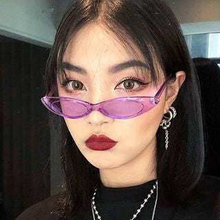 Cat Slim Sunglasses Eye Retro