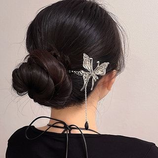 Stick Butterfly Hair Alloy