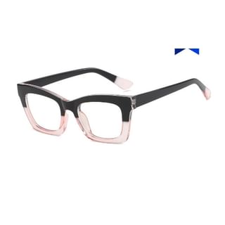 Light Blue Eyeglasses Blocking Square
