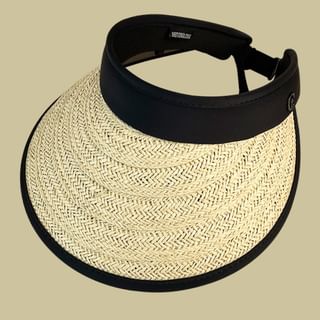 Straw Visor Sun