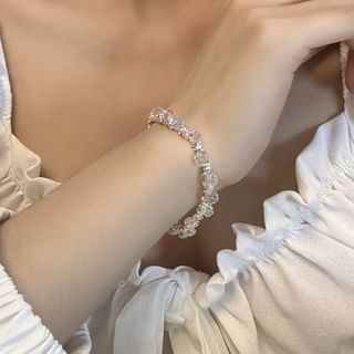 Alloy Crystal Bracelet Faux