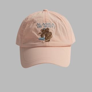 Cap Bear Baseball Embroidered