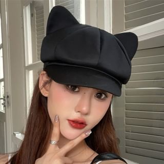 Cap Cat Ear Newsboy