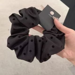 Scrunchie Dotted / Print Bow
