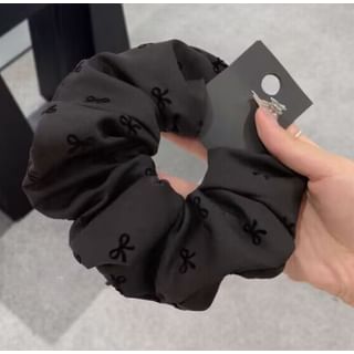 Scrunchie Dotted / Print Bow