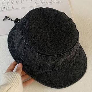 Washed Denim Hat Bucket
