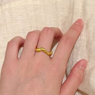 Open Rhinestone / Ring Set