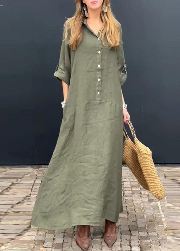 Patchwork Fall Pan Long Natural Peter Dress Pink Collar