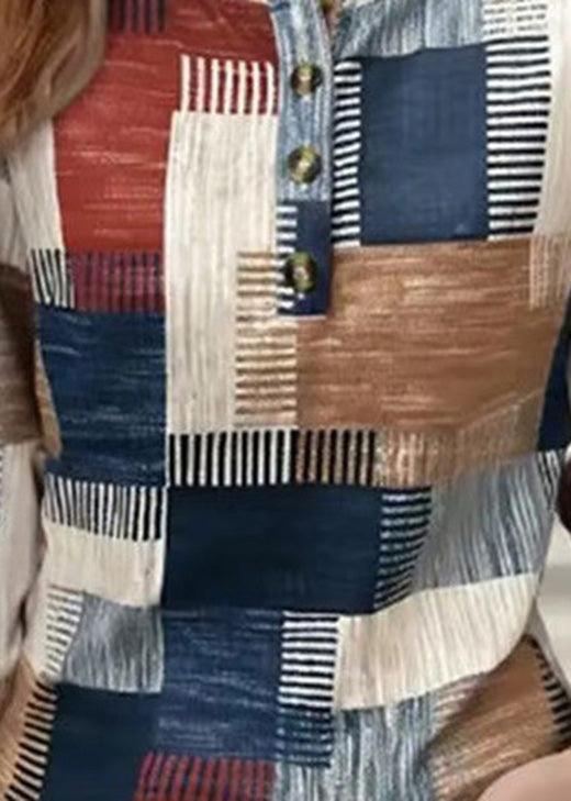 Casual T-Shirt New Long Cotton Sleeves Printed