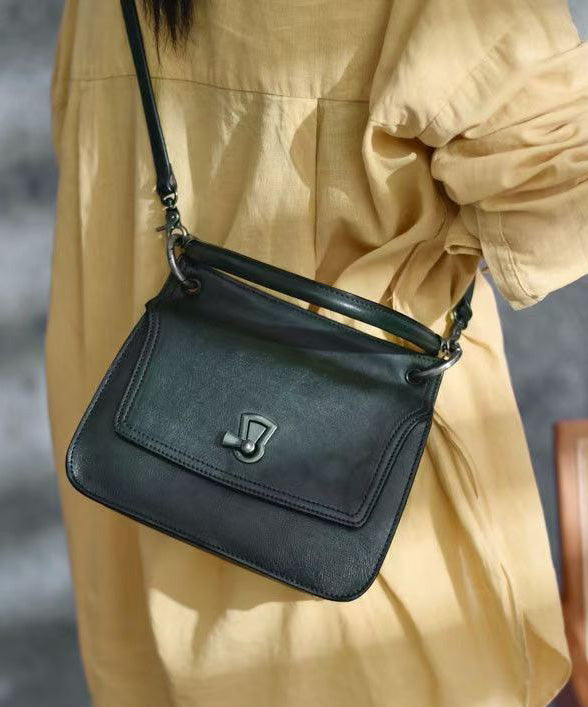 Faux Durable Leather Solid Retro Bag New Brown Micro