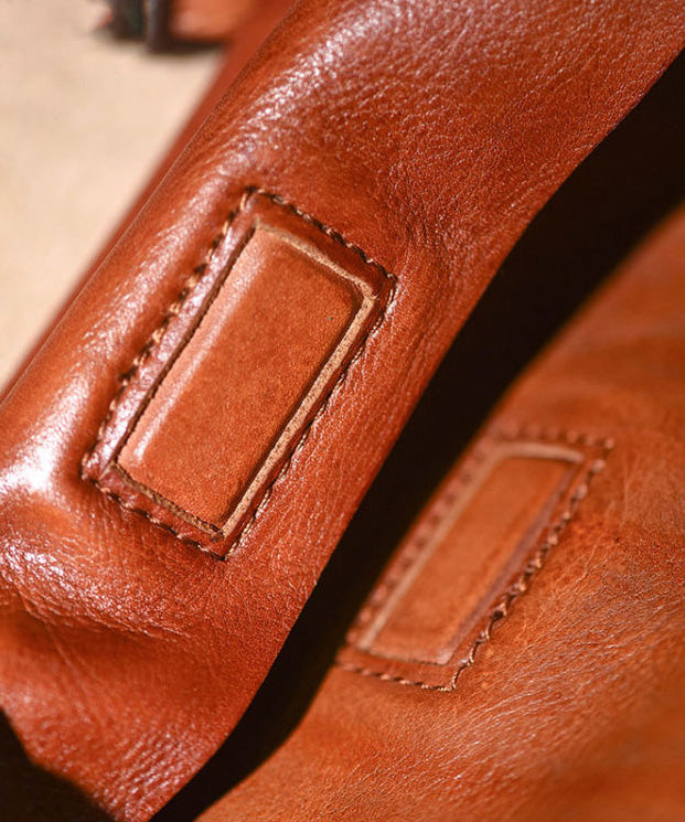 Leather Bag Retro New Large Cross-body Capacity