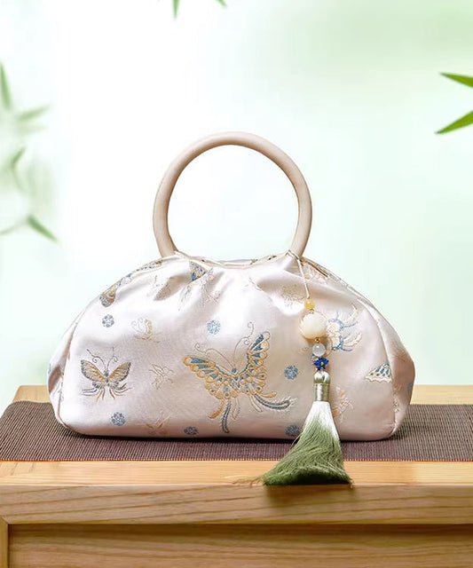 Tote Retro Bag Tassel Jacquard Versatile New