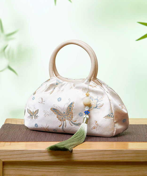 Tote Retro Bag Tassel Jacquard Versatile New