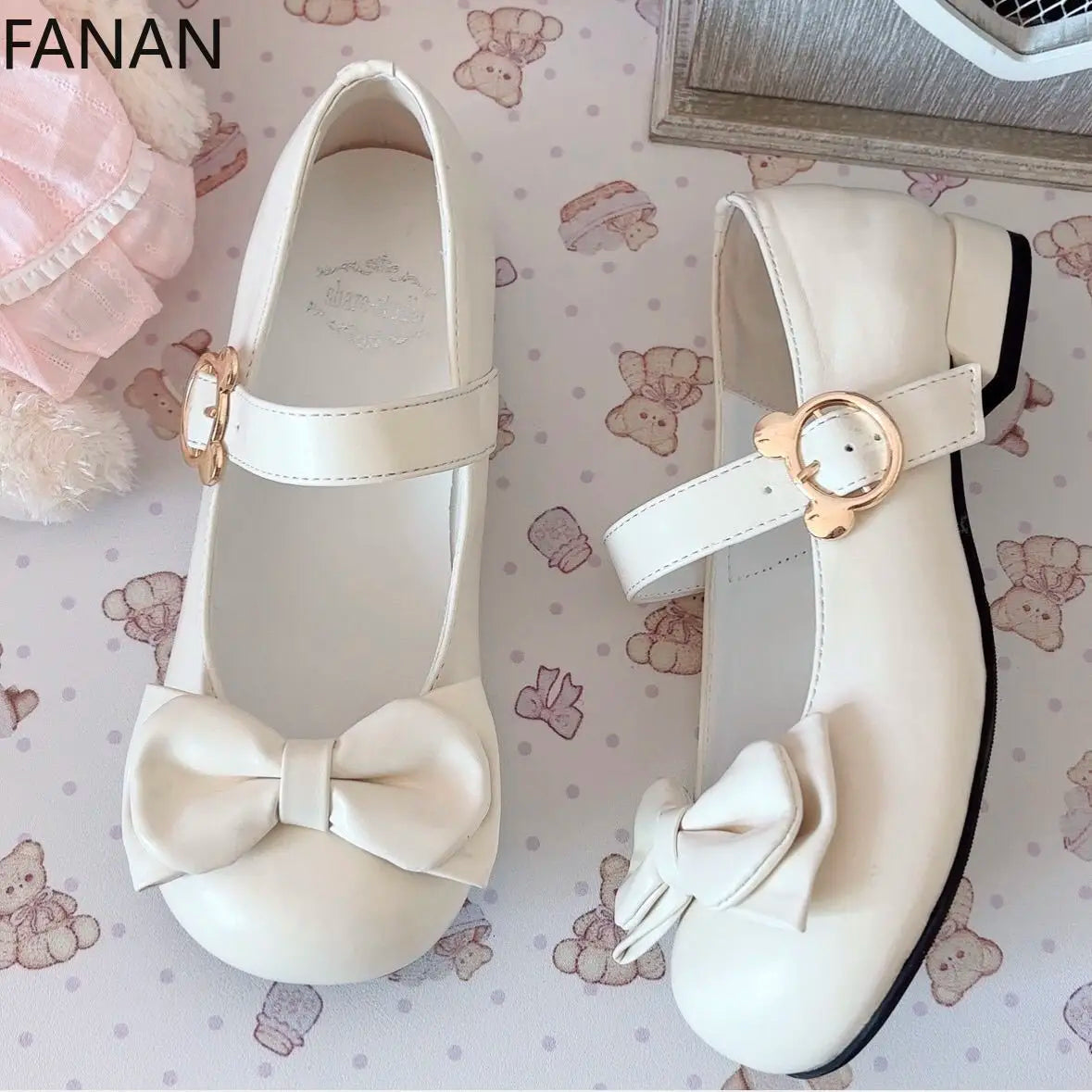 Leather Shoes Heel 35-43 - Pink Princess Elegant