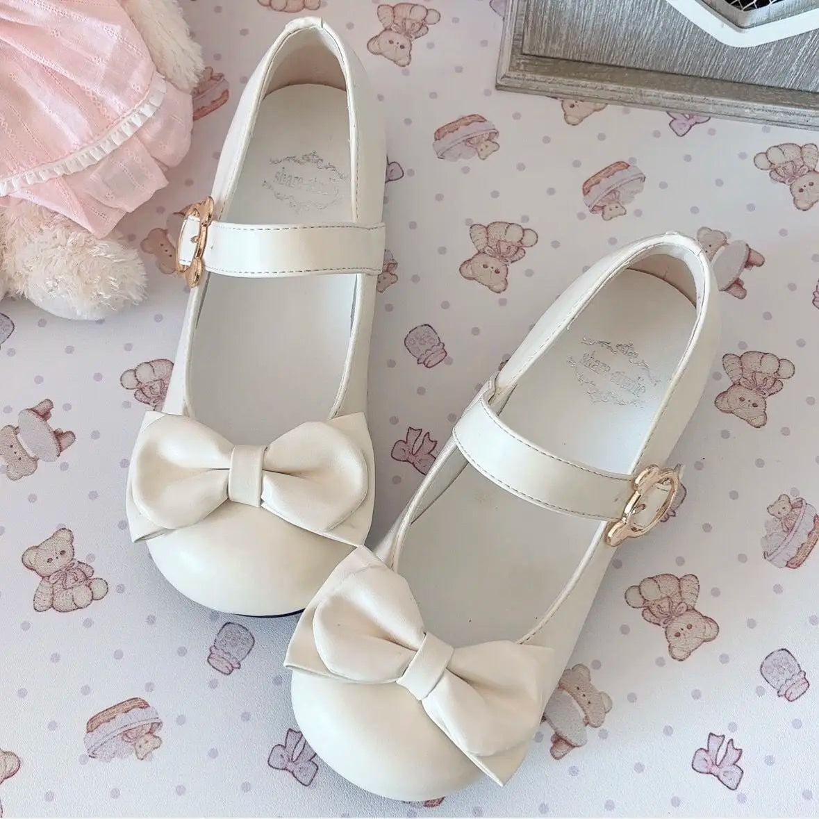 Leather Shoes Heel 35-43 - Pink Princess Elegant