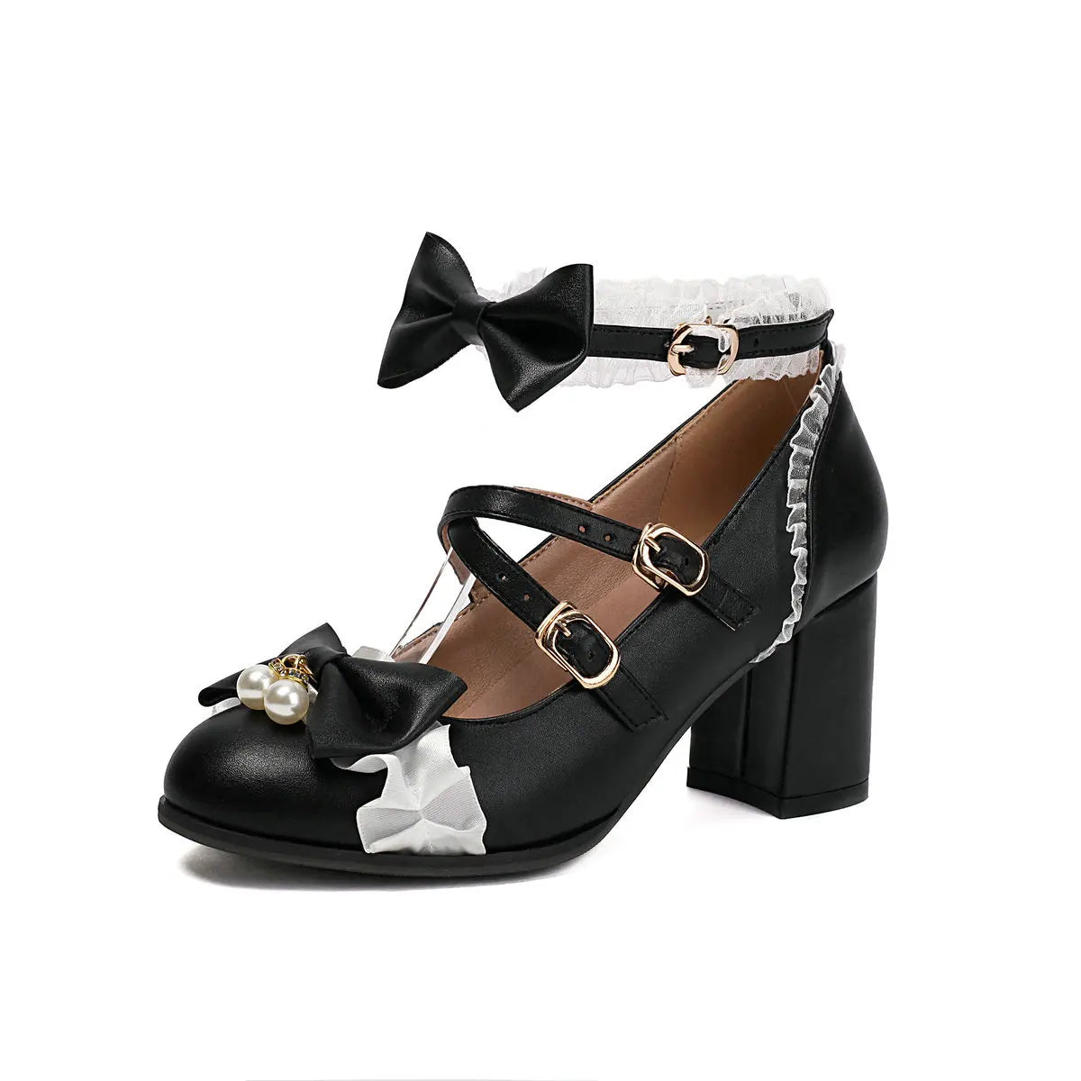 Ankle - Janes Mary Shoes 32-48 Strappy Sweet
