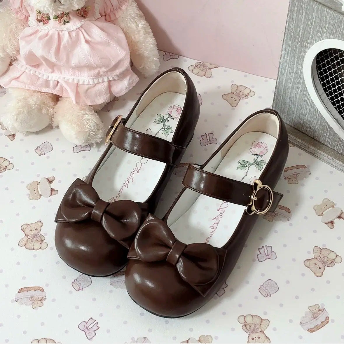 Leather Shoes Heel 35-43 - Pink Princess Elegant