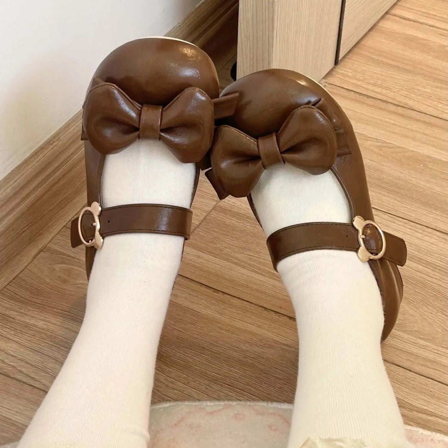 Leather Shoes Heel 35-43 - Pink Princess Elegant