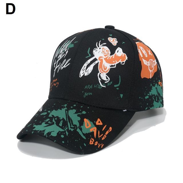 Graphic Print Baseball (Various Cap Designs)