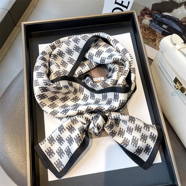 designs) Silk Scarf (various Print