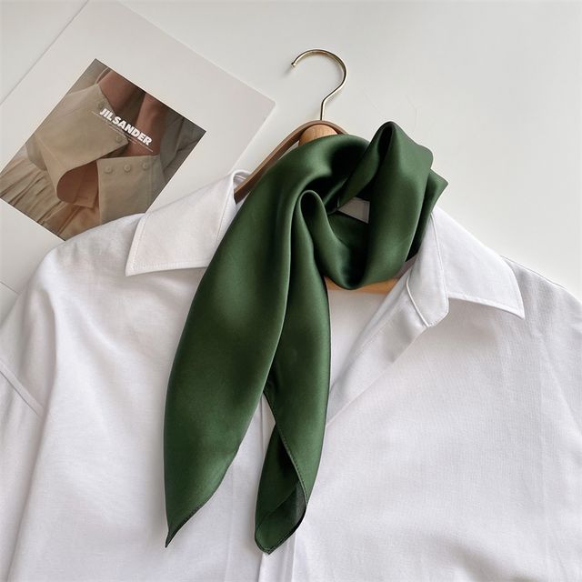 Print designs) Silk Scarf (various