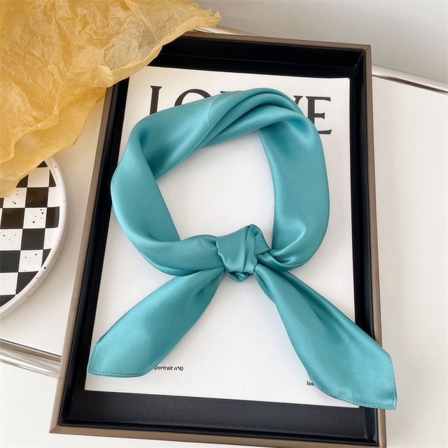 Print designs) Silk Scarf (various