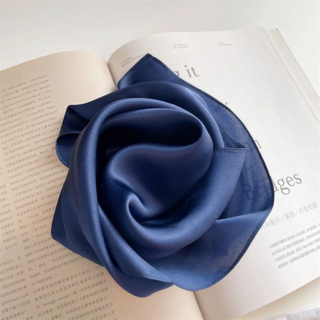 Print designs) Silk Scarf (various