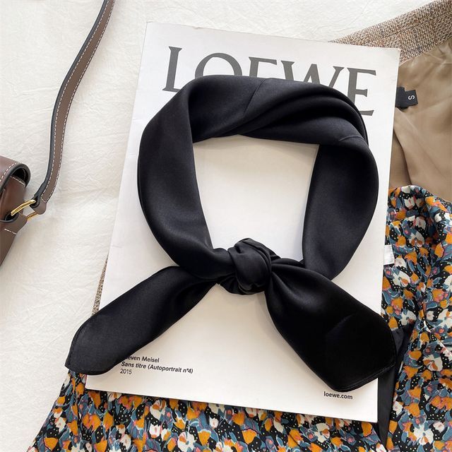 Print designs) Silk Scarf (various