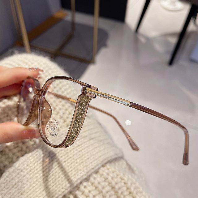 Eyeglasses Transparent Resin