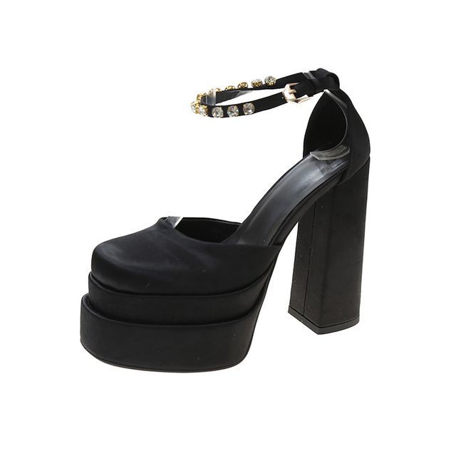 Platform Sandals Chunky-Heel