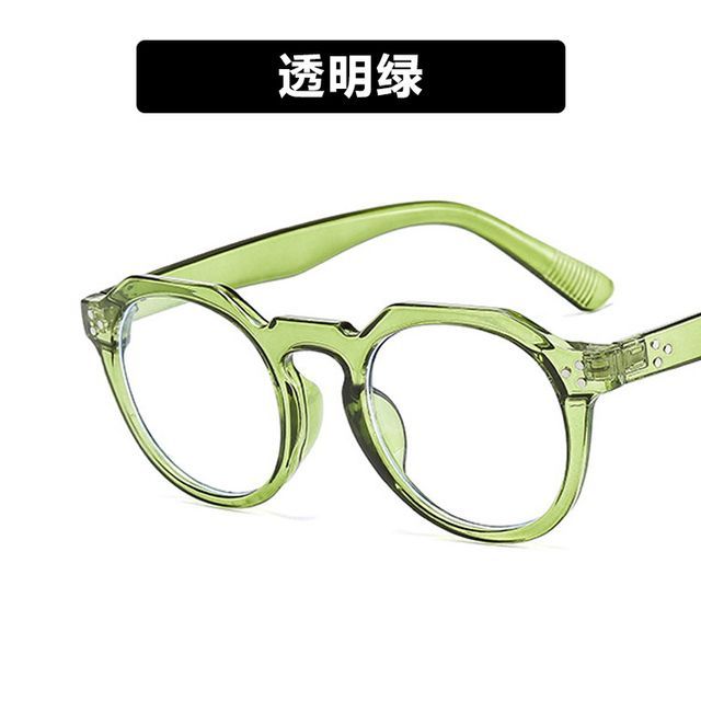 Retro Light Blue Eyeglasses Blocking