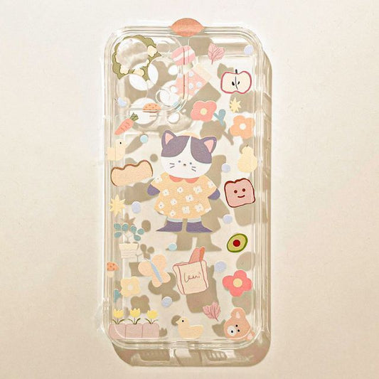Transparent Phone Animal Case
