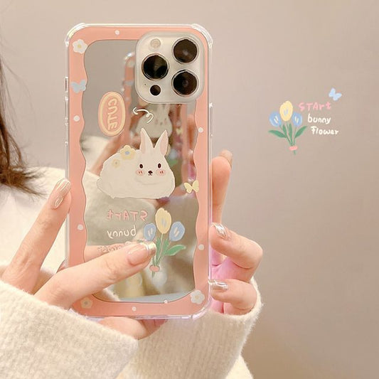 Mirrored Phone Rabbit Case