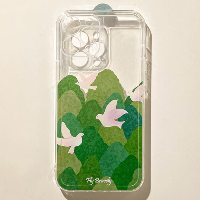 Phone Transparent Bird Case
