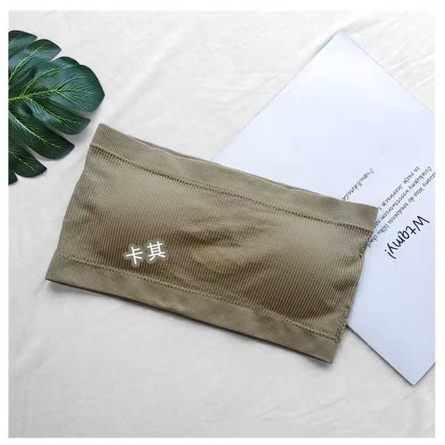 Plain Top Cropped Tube