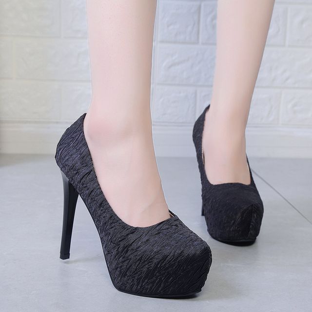 Pumps Platform Stiletto Heel