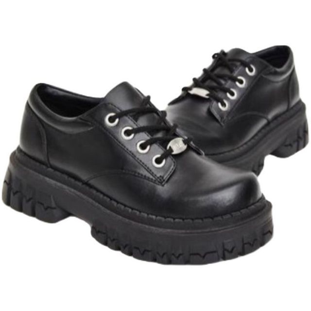 Lace-Up Shoes Platform