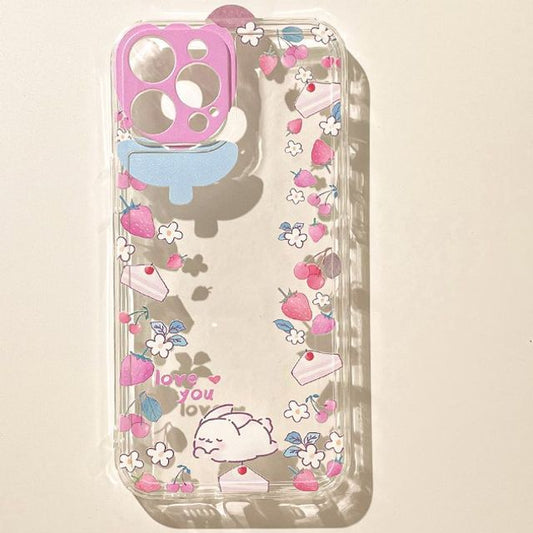 Rabbit Transparent Phone Case