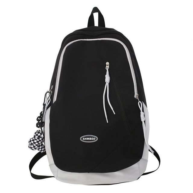 Two-Tone Backpack Nylon Logo