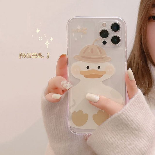 Case Transparent Duck Phone