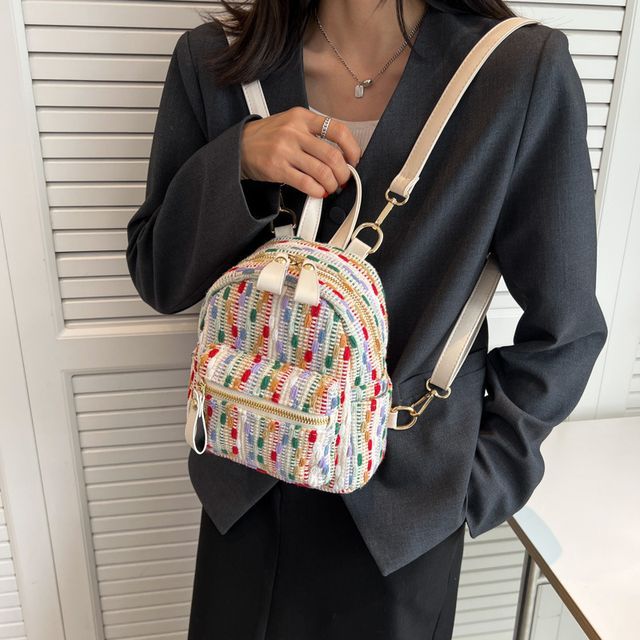 Mini Backpack Woven