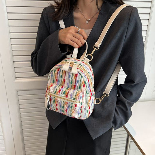 Mini Backpack Woven