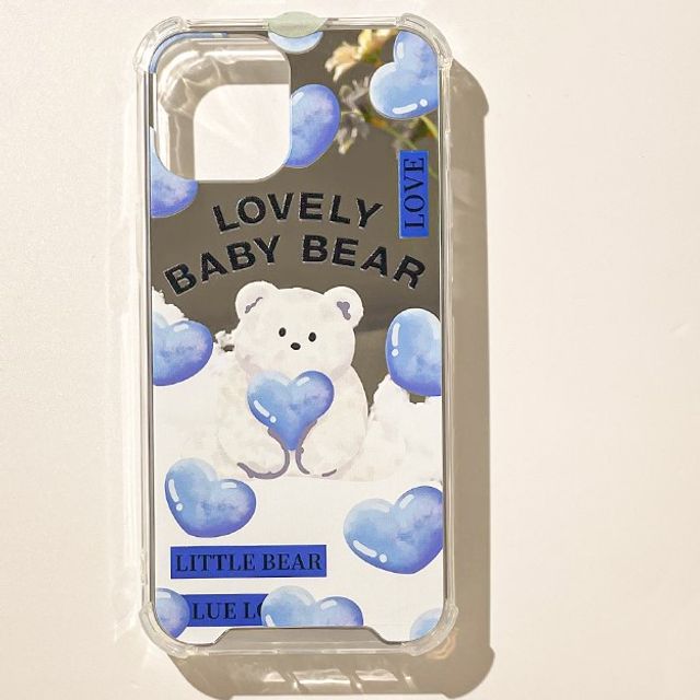 Bear Phone Case Mirrored