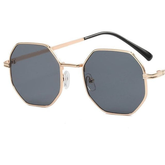 Sunglasses Metal Frame Geometric