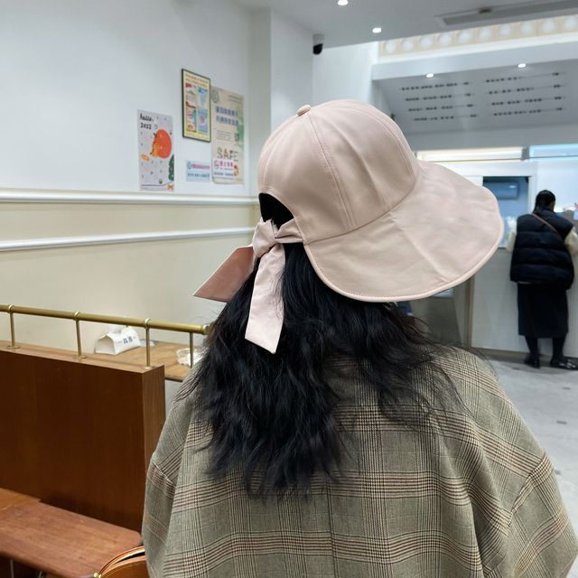 Sun Plain Hat Bow