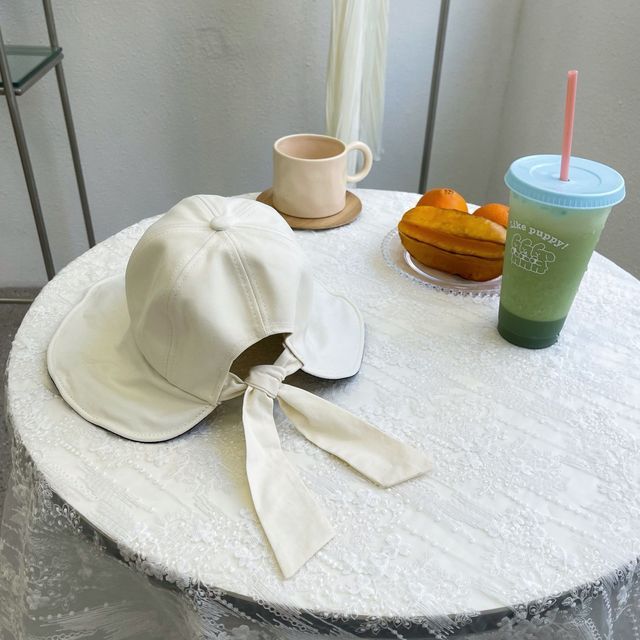 Sun Plain Hat Bow
