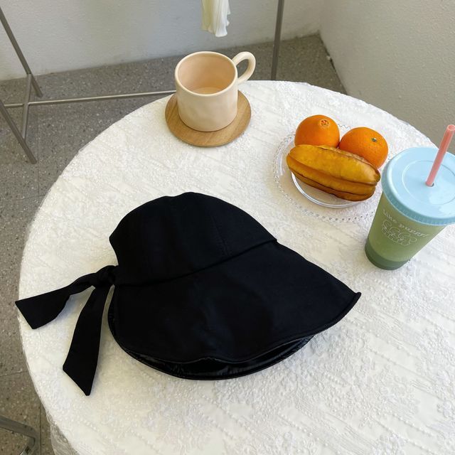 Sun Plain Hat Bow