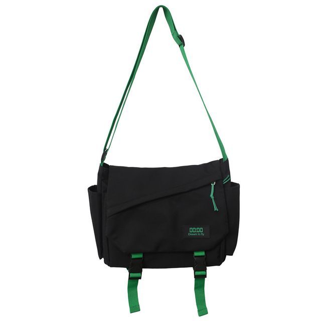 Buckled Nylon Bag Crossbody
